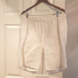 Saks fifth Avenue linen shorts